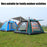 Goture 4/6 Person Automatic Camping Tents Outdoor Waterproof Large Space Quick Open Tent