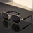 Fashion Polygonal Metal Frame Sunglasses, Men's And Women's Outdoor Driving Travel Decorations