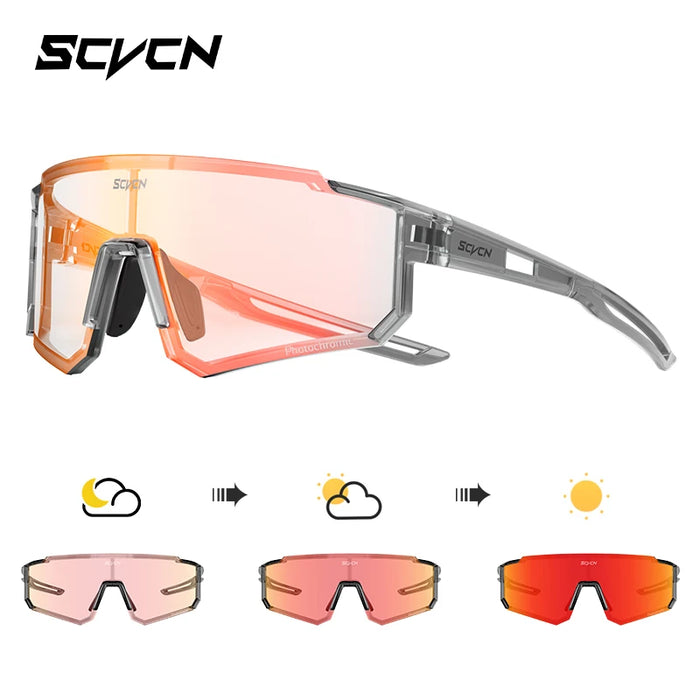 SCVCN MTB Bike Bicycle Camping Golf UV400 Glasses Women Baseball Fashion Street Sunglasses for Men Sport Y2K Cycling Glasses