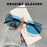 Lunettes de lecture solaires sans monture à bords coupés pour hommes, adaptées à la conduite en extérieur, aux loisirs quotidiens et à la lecture avec protection solaire