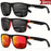 1-4 PCS Homme Classique Carré Polarisé Lunettes de Soleil Sport Légères Monture PC UV400 pour Conduite Pêche Cyclisme Unisexe Durabilité