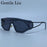 Rimless One-Piece Punk Sunglasses Women 2026 Luxury Brand Shield Wrap Around Goggle Sun Glasses For Lady Outdoor Eyewear Shades