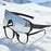 Fashion Oversized Windproof Sunglasses Men Women Shield Shielded Cycling Glasses Sports Ski Hiking Goggles Anti-Glare Sunshade