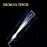 24-96PCS LED White Fiber Optic Wands For Wedding 3 Modes Flashing Glow Sticks for Kids Light Up Wand Dark Party Favors Birthday
