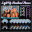 4-24Pcs LED Headbands Glow Party Light Up Headband for Birthday Wedding Favors Rave Costume Headpiece for Women Men Halloween