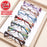 7 Pairs of Retro Colored Flower Anti Blue Light Reading Glasses, Home and Outdoor Multi Scene Elderly Glasses