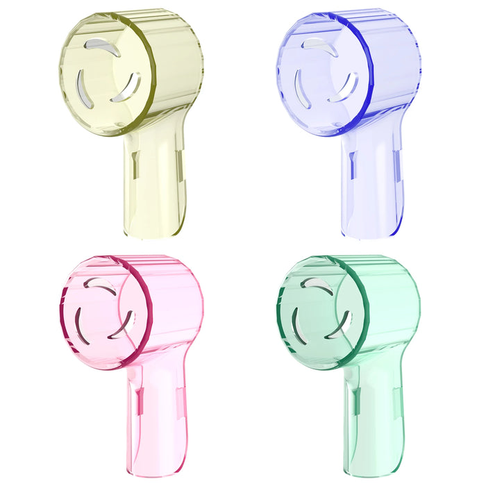 Cubiertas antipolvo para cabezales de cepillos de dientes compatibles con cabezales de repuesto Braun Oral B y protector de cabezales de cepillos de dientes eléctricos serie iO