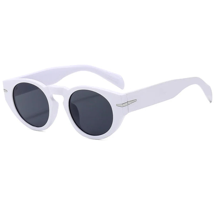 Fashion Round Sunglasses Women Classic Vintage Men Sun Glasses  Steampunk Shades UV400 Oval Female Oculus