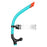 Original Center-Mount Swimmer's Snorkel for Lap Swimming and Swim Training Silicone Mouthpiece One-Way Purge Valve