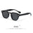 HBK Fashion Men's Sunglasses Gradient Lens Design Sun Glasses Simple Round Women Daily Wear Outdoor Shopping Travel Party