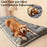 Adorable Rectangle Oversized Plush Dog Cat Bed Ultra Soft Polyester Pet Crate Pad Mat Sofa for All Size Cats Dogs