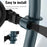 Silicone Snorkel Soft Flexible Foldable Easy-Breath Anti-Drop Adults Scuba Diving Freediving Swim Training Easy Carry for Travel