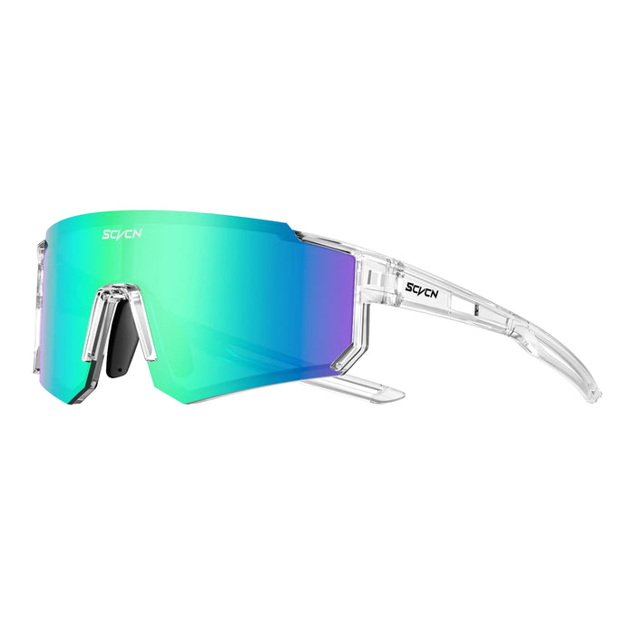 SCVCN Fashion Outdoor Cycling Sunglasses Men MTB Bike Glasses Sports Hiking Mountain Women Bicycle Cycling UV400 Goggles