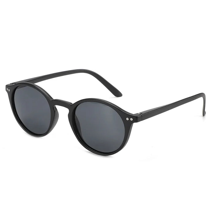 ZENOTTIC 2 Pack Polarized Sunglasses for Women Men Vintage Round and Square Frame UV Protection Shades Driving Sun Glasses