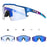 KAPVOE Photochromic Cycling Sunglasses Women Outdoor Sports Running UV400 Eyewear for Men Cycl Glasses Mountain Bicycle Goggles