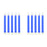 1/5/10 Barras luminosas de fluorescencia, barras luminosas militares con gancho, barras luminosas de emergencia para exteriores, barras luminosas para fiestas que brillan en la oscuridad.