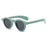 Petites lunettes de soleil rondes mode femme rétro transparent océan lentille nuances UV400 hommes rivets punk lunettes de soleil