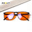 SHINU Red Sleeping Glasses Blue Light Blocking Good rest Computer Glasses For Men Blue Light Filter Orange Tinted Glasses