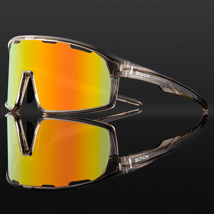 SCVCN Photochromic Glasses Cycling Sunglasses UV400 Hiking Goggles Men Outdoor Sports Glasses Women Driving Bicycle Bike Eyewear