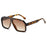 Square Sunglasses Women Double Color Frame Female Shades Brand Designer Men Gafas Luxury Sun Glasses UV400 Eyewear