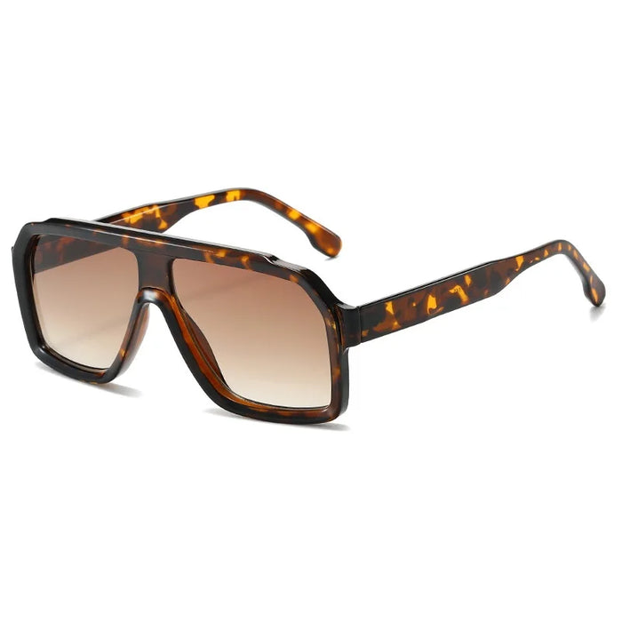 Square Sunglasses Women Double Color Frame Female Shades Brand Designer Men Gafas Luxury Sun Glasses UV400 Eyewear