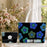 Fashion M-Mary Quant Storage Bags 2-Piece Canvas Tote Bag Set with Zipper Pouch Large Capacity Shopping Travel Bag