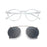 ZENOTTIC 2026 Fashion/Retro Clip On Sunglasses (Anti Blue Light Glasses+Polarized Clip)  for Men Women