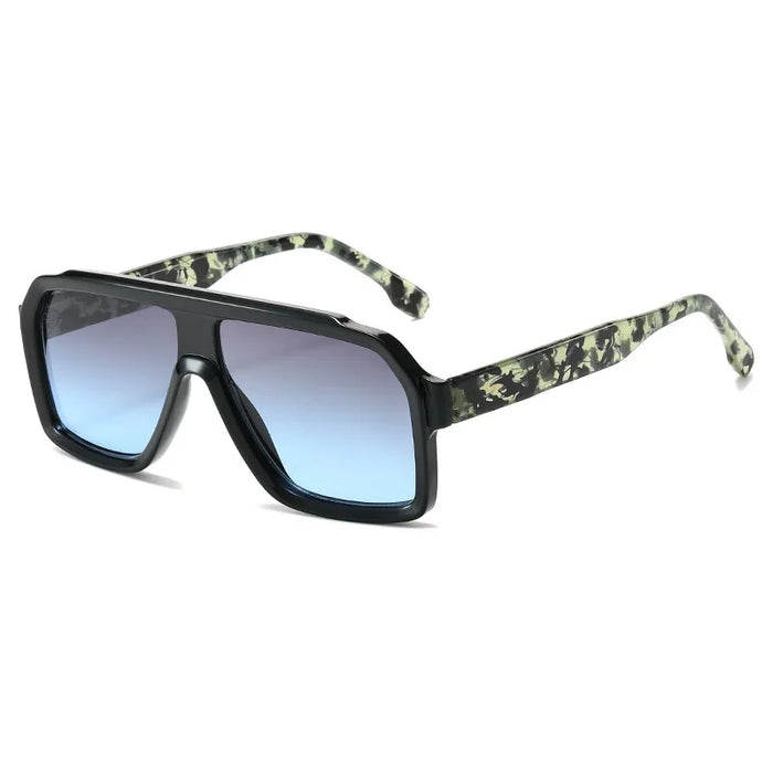 Square Sunglasses Women Double Color Frame Female Shades Brand Designer Men Gafas Luxury Sun Glasses UV400 Eyewear