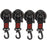 Heavy Duty Suction Cups Anchor with Hooks Outdoor Travel Camping Carabiner Organizer for Home Outdoor Camping Car Side Awning