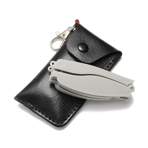 Lunettes de lecture anti-lumière bleue, pliables et portables avec étui en cuir, lunettes de lecture en résine haute définition