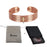 Pure Copper Bracelets for Men Cross Bible Adjustable Cuff Magnetic Bangles 15mm Arthritis Health High Magnet Jewelry Resizable