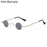New Hippie Small Round Square Sunglasses Men Women Retro Steam Punk Glasses Vintage Gradient Driving Glasses UV400