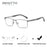 ZENOTTIC Gafas de Presbicia Progresivas Cuadradas a la Moda Montura de Fibra de Carbono de Alta Calidad Gafas de Miopía Gafas Ópticas Hombre