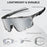 KAPVOE UV400 Cycling Glasses Men MTB Cycling Sunglasses Outdoor Sports Running Eyewear Women Road Bike Glasses