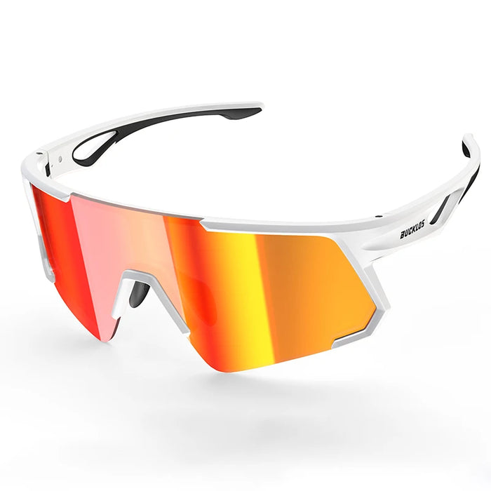 BUCKLOS Polarized Cycling Glasses UV400 Outdoor Sports Sunglasses Men Women MTB Cycling Goggles Road Bike Eyewear