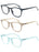 Classics Round Frame Fruit Hard Candy Style Color Reading Glasses For Men And Women Are Comfortable Light And Fashionable Reader