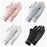 Cycling Driving Running Thin Summer Ice Silk Gloves Sun Protection Gloves Anti-UV Gloves Mittens