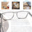 Oversized Reading Glasses Men Big Head Readers Women XL Eyeglasses Wide Square Large Read Glasses With Spring Hinge Clear Vision