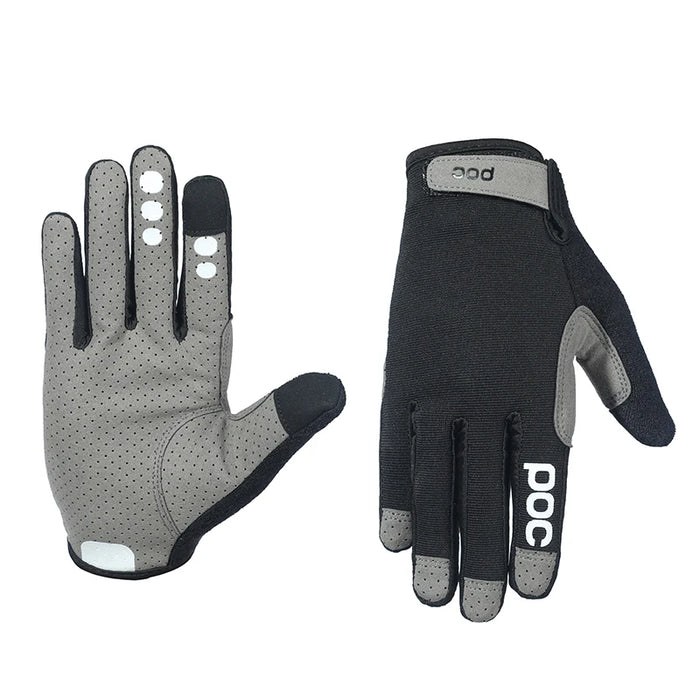 p0c 15 colour dh mx bike long finger all-season model wearable and comfortable riding gloves universal