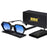 HBK Fashion Retro Polygon Men Sunglasses Small Frame Cupronickel Core Insert Leg Sun Glasses Outdoor Party Vacation Travel