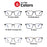 VIVIBEE Classic Square Blue Light Blocking Glasses TR90 Men Women Office Anti Light Black Eyeglasses Computer Filter Goggles