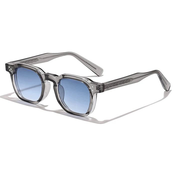 CATERSIDE Mode Hommes Lunettes de Soleil Petit Cadre Carré Design Personnalisé Lunettes de Soleil Femmes Voyage Fête Affaires Festival Cadeau