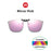 VIVIBEE Gafas de sol grandes con clip abatible polarizadas para hombre, clásicas, UV400, lentes fotocromáticas, gafas de sol para mujer
