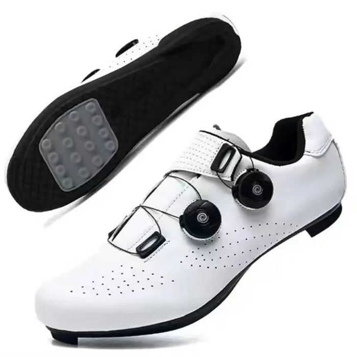 New Cycling Shoes Men's Self-locking Racing Road Cycling Sports Shoes Lockless Training Shoes Women's SPD Cleats Cycling Shoes