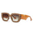 Colorful Square Sunglasses Women Wide Glasses Legs Men Travel Shades Male Female UV400 Gafas Oculos Retro Brand Designer Luxury