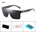 DUBERY Polarized Sunglasses One Piece Lens Men Oversized Sunglasses UV400 Women Rimless Fashion Safety Sun Glasses Italy Design