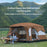 2025 Upgraded 4 Season Camping Tent 3-12 Person Waterproof Windproof Double Layer 2 Room Family Outdoor Backpacking Equipment