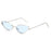 1PC Vintage Small Frame Shades Retro Oval Black Sunglasses Unisex Luxury Brand Designer Pink Sun Glasses Female Travel Eyewear
