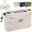 Sac de rangement en toile avec cordon de serrage, 1/2 pièces, organisateur multi-poches, léger, portable, pour voyage
