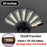 Luminous Folding LED Fan Dancing Light Fan Flashing For Night Music Show Rave Festival Accessories Glowing In The Dark Party